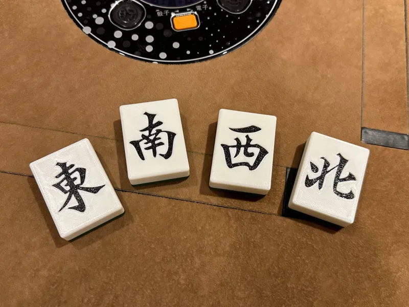 Mahjong Wind Tiles