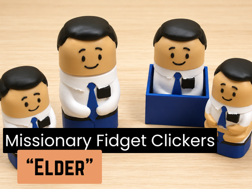 Latter-Day Saint Missionary (Male) Fidget Clicker