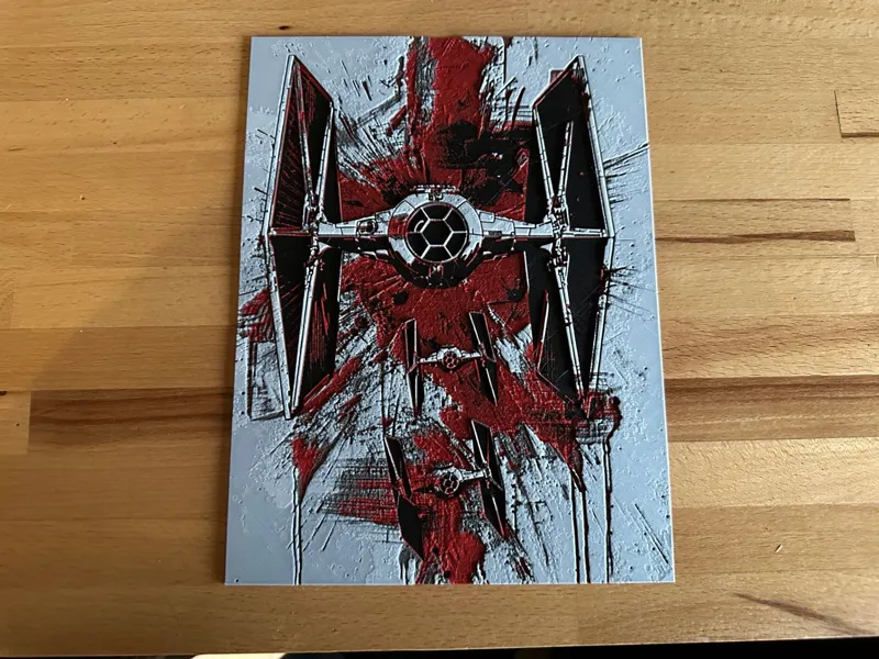 Tie Fighter - vitrine casque LEG*