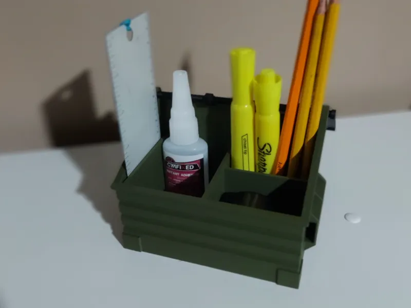 Dumpster Desk Organizer
