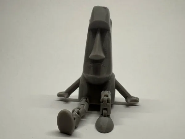 Moaï articulé décoratif
