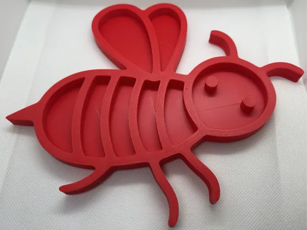 Plateau sensoriel de tri abeille pour enfants