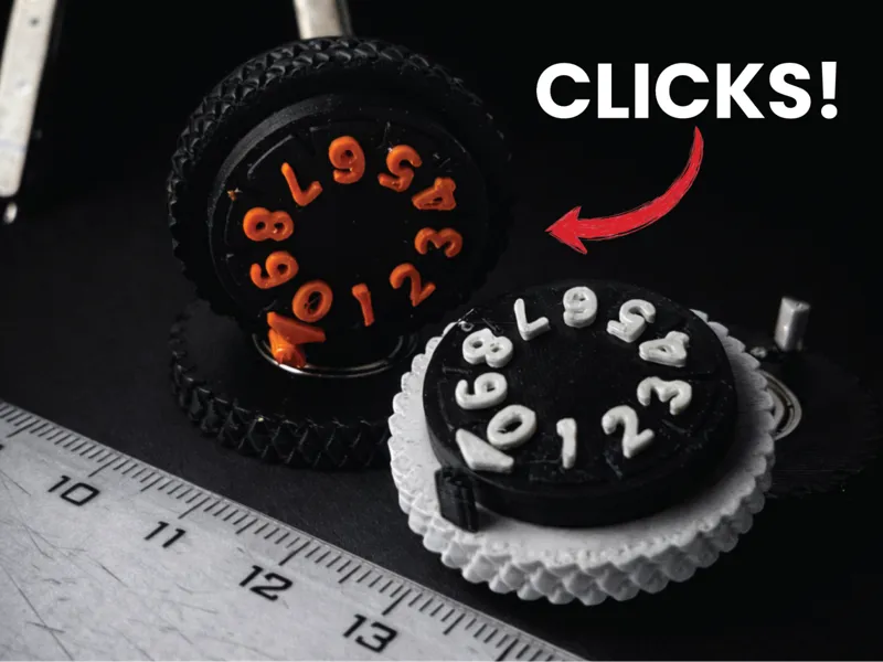 Fidget measuring ring