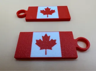 Canada/Canadian Flag Keychain/backpack charm