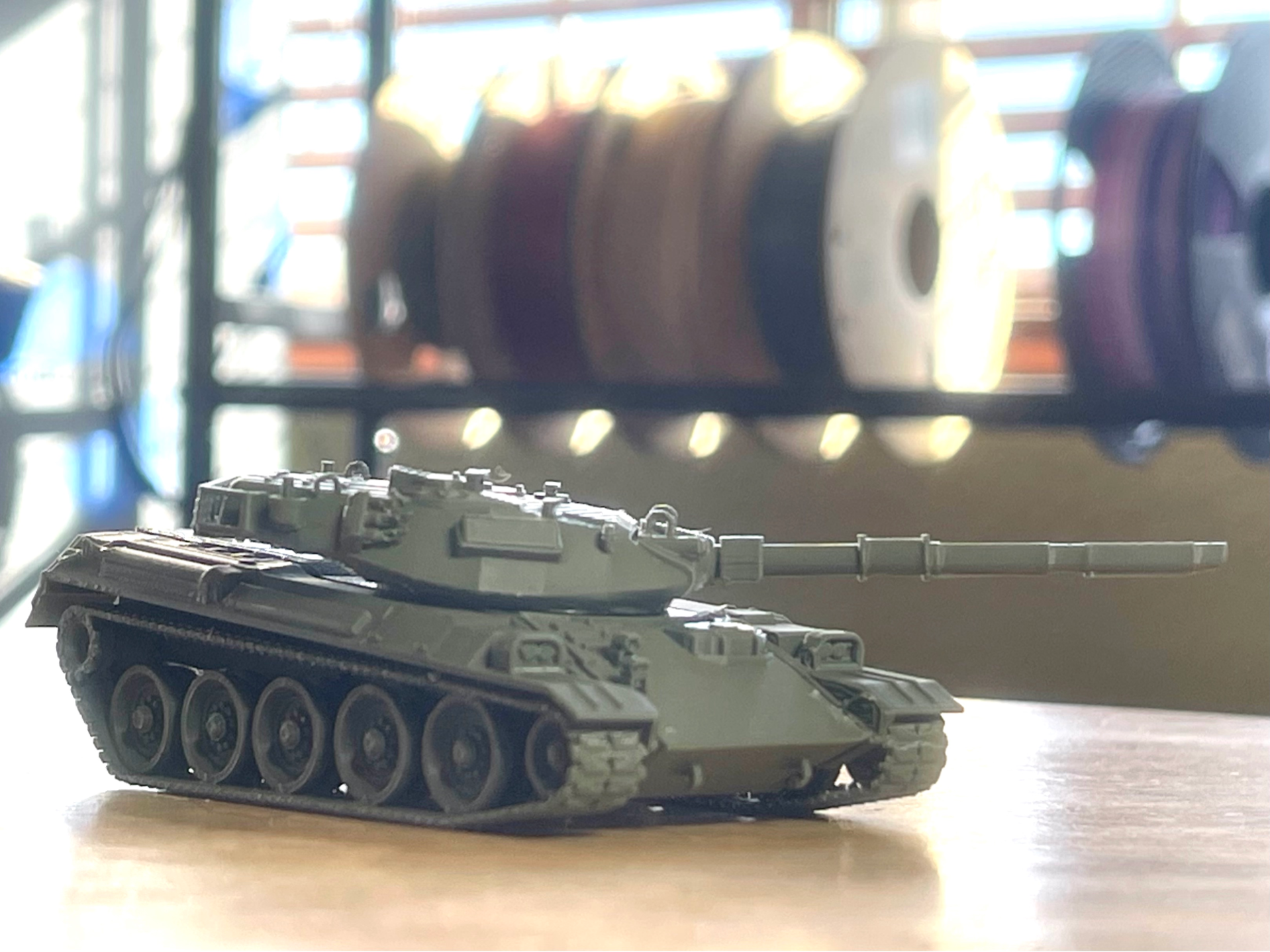 Miniatura 1 do modelo 3D 1/72 Type 74 E