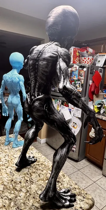 Adorno temático: 3 Foot Zombie Alien — vista de referencia 4