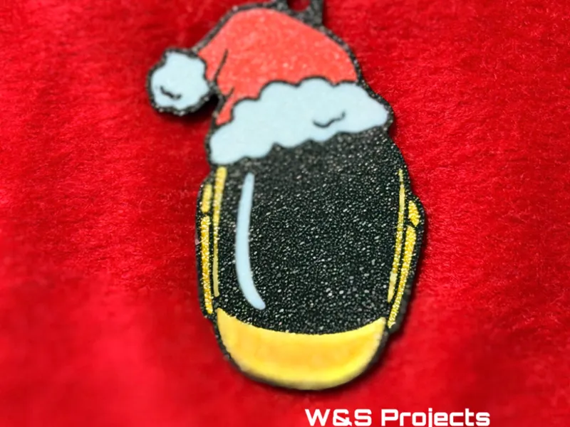 daft punk chrismas Keychain