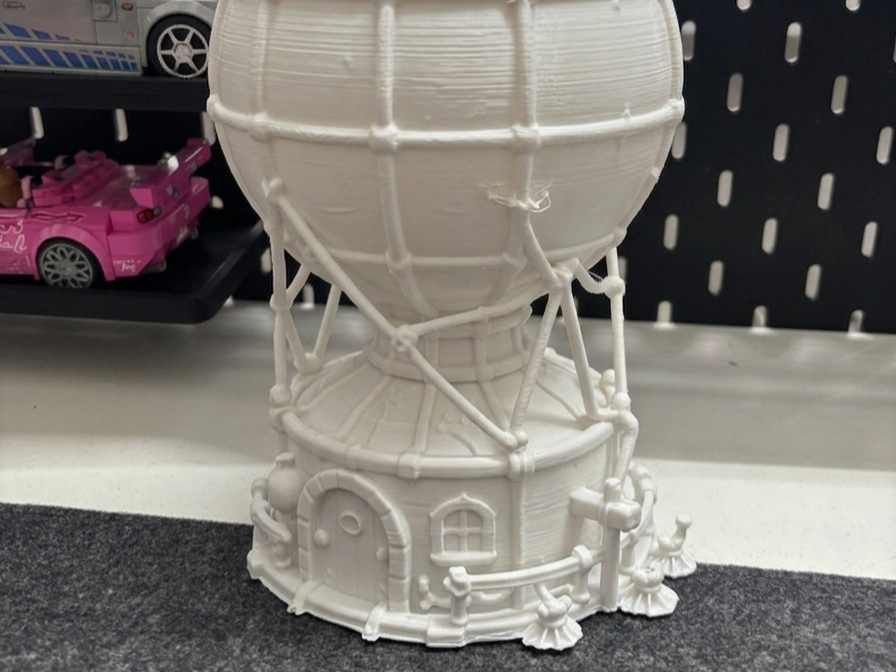 Magical Airship Home - Fantasy Desk Decor