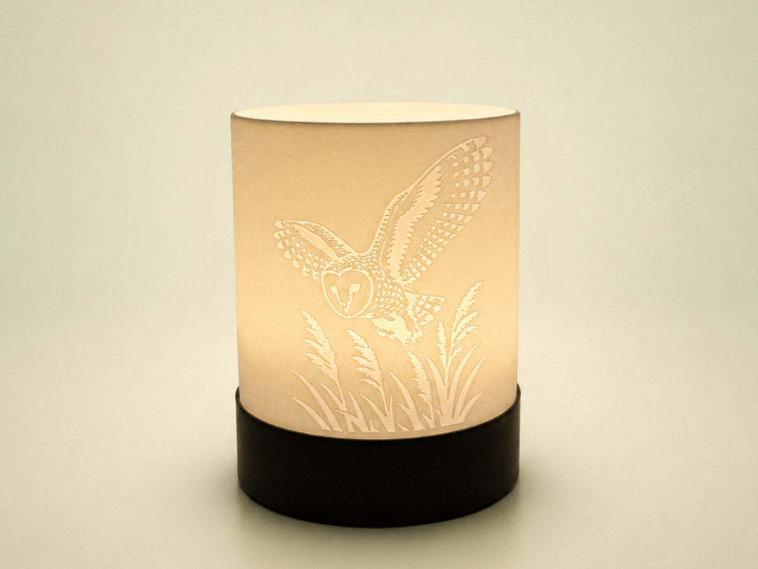 Barn Owl –  Tealight & LED Lamp