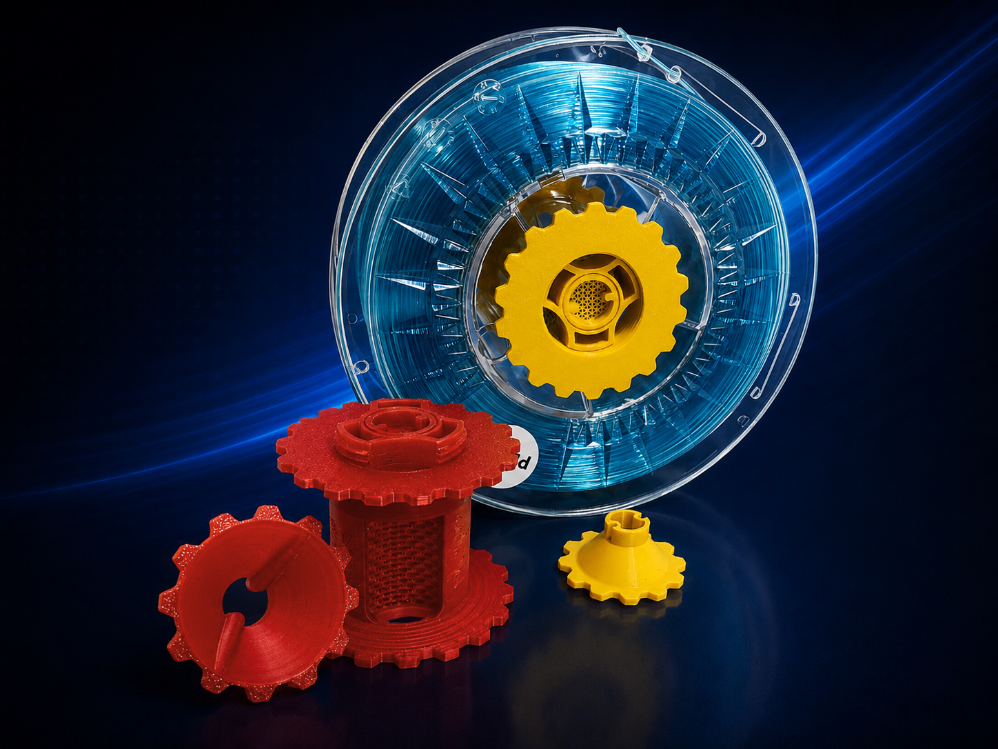 Miniatura 2 do modelo 3D UNIVERSAL SPOOL DESICCANT CONTAINER
