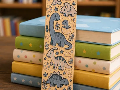 Dino II Bookmark