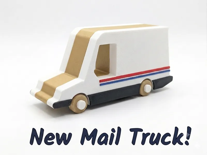 New Mail Truck Toy