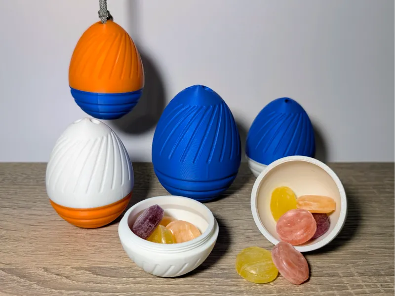 Easter Egg Ornament openable Storage for Gifts