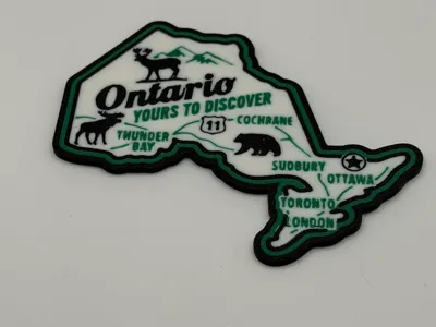 Ontario Fridge Magnet