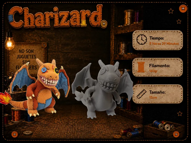 Charizard - Fuggler Piel difusa