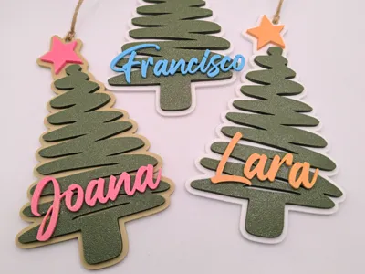 Christmas tree ornament