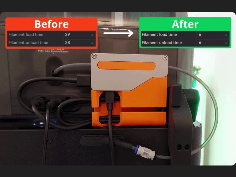 AMS Speeder - Reduce filament loading time ! view 2