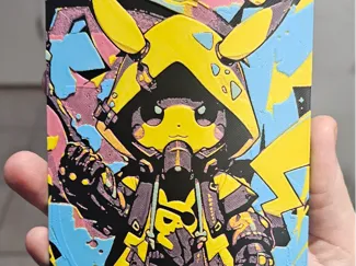 Pikachu pop art 
