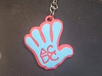 Portachiavi ACDC - Convention di Giocoleria 
