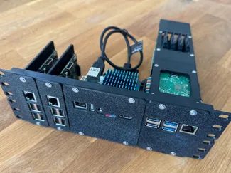 Raspberry Pi 5 & Radxa SATA HAT Sled