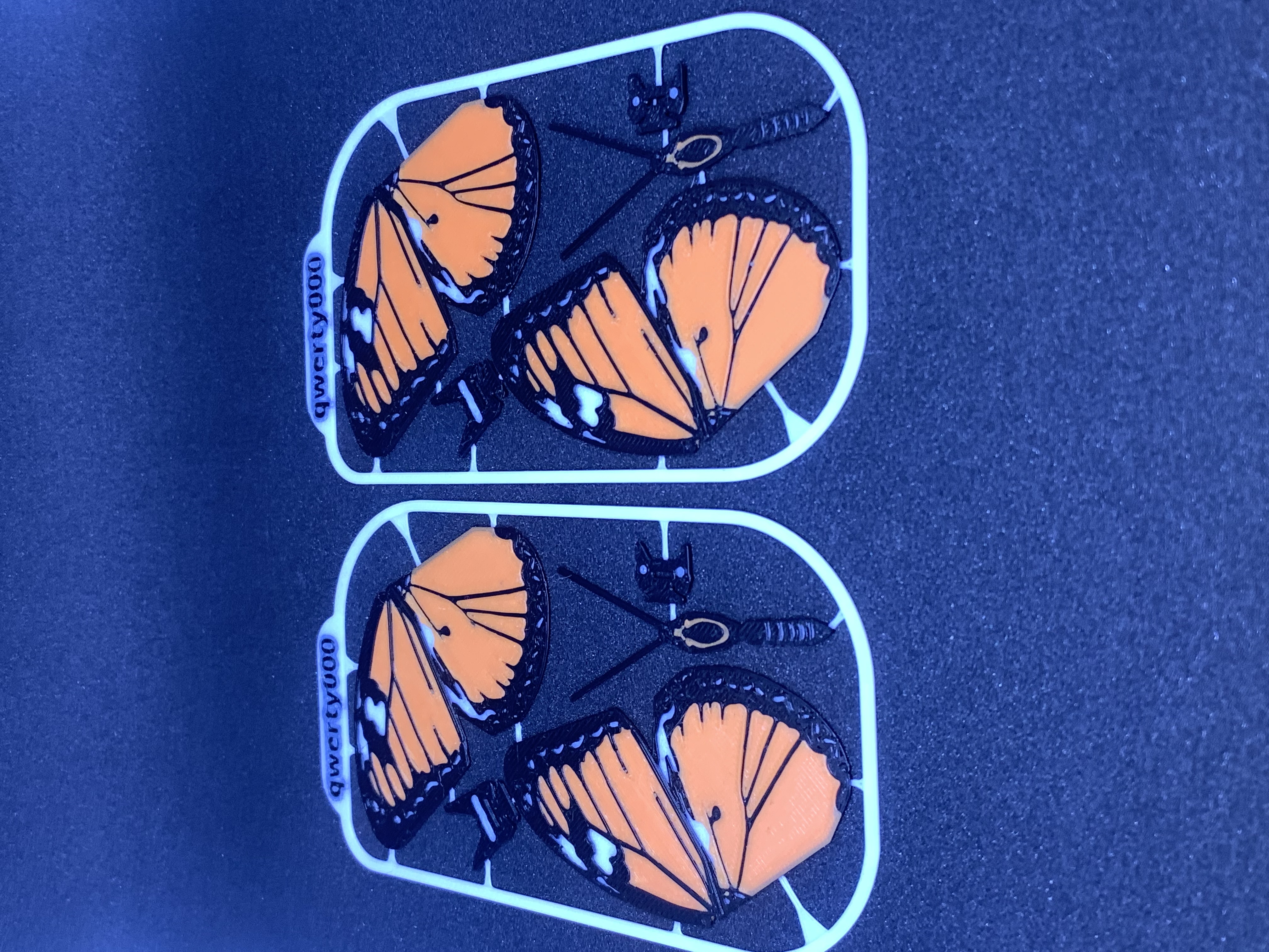 Monarch Butterfly AMS / No AMS Kit Card - 1