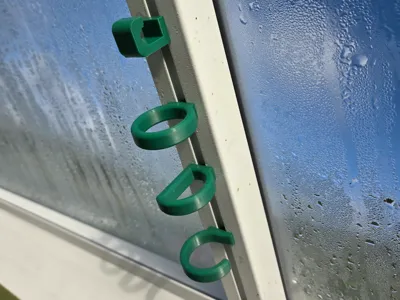 Euro Serre Green House T-Clip Hooks 6 mm