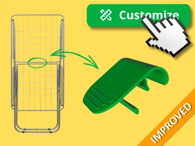 Drying Rack Locking Clip Generator