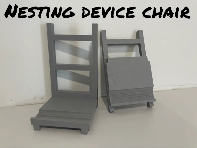 Nesting device chair