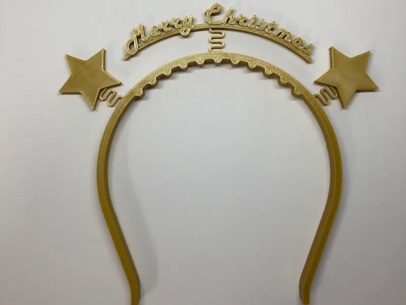 Christmas Headband with Wobble Effect