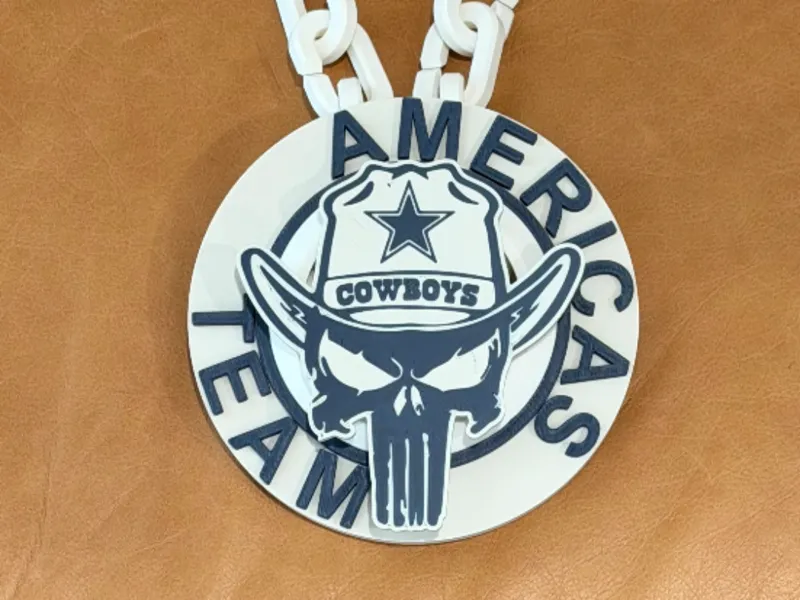 Dallas Cowboys America's Team Spinner Chain