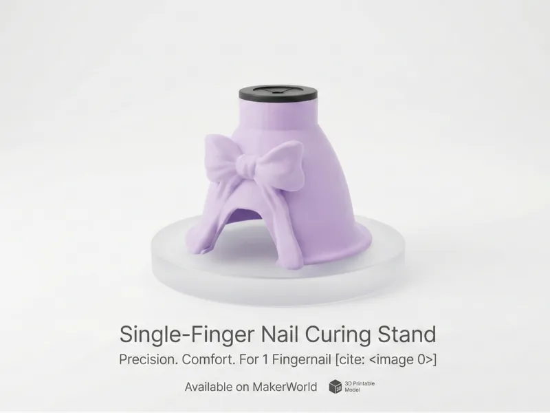 Nail Lamp Stand | Hands-Free UV Light Holder