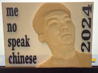 illiterate in Chinese sign