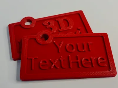 Customizable Keychain!!