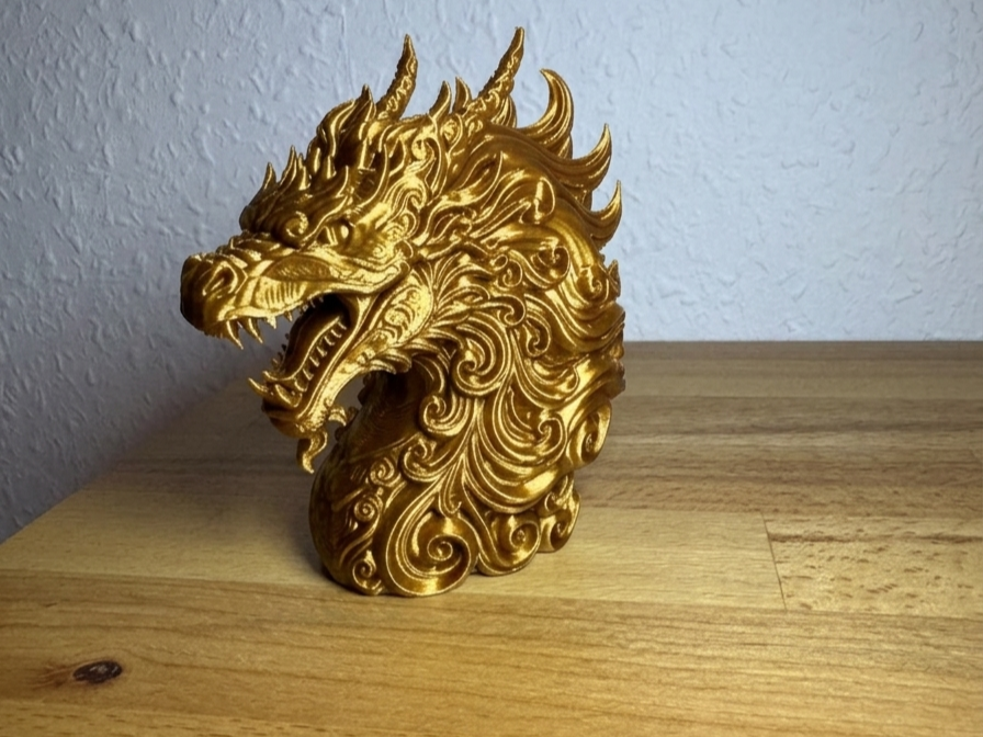 Mystischer Drachenkopf / Mystic Dragon Bust