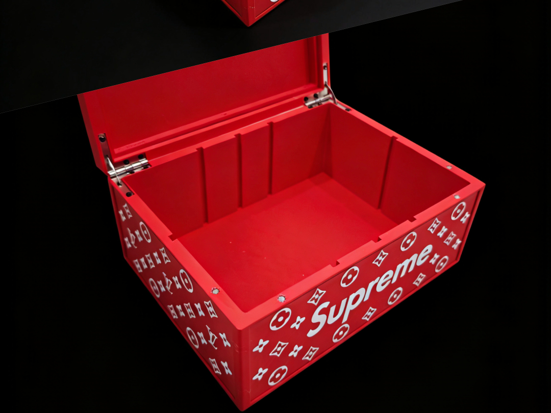 Miniatura 2 do modelo 3D Supreme＆LV收纳盒/两种转轴结构