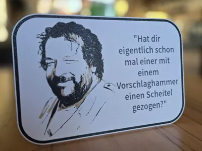 Bud Spencer Sign Sledgehammer