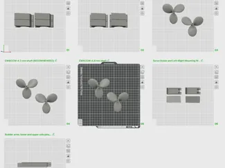 Functional Parts for 1.2m RC Harbour Tugboat