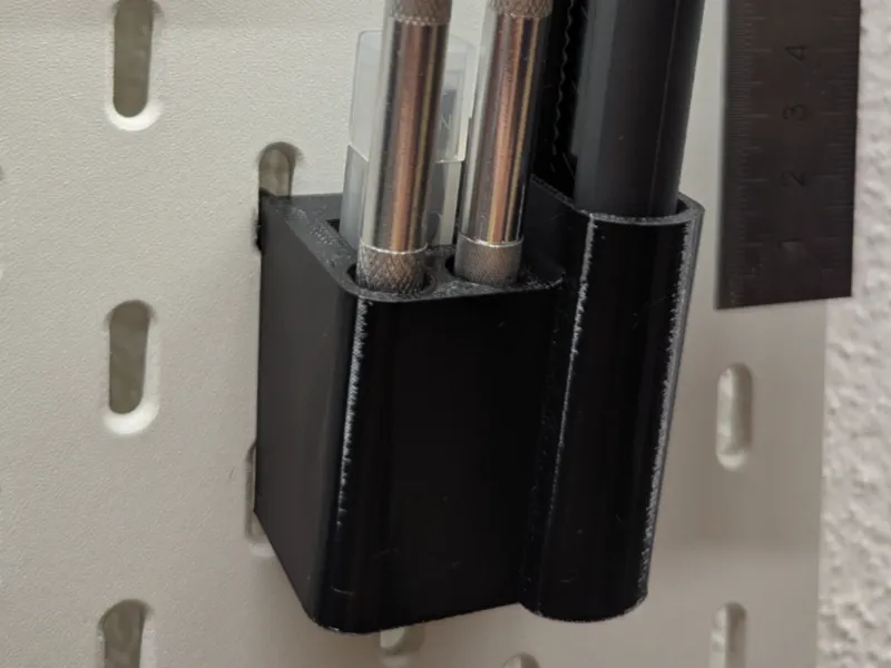 Skadis Holder Utility Knife and Skalpels