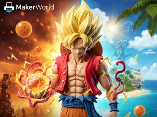Goku x Luffy Fusion: The Ultimate Saiyan Pirate