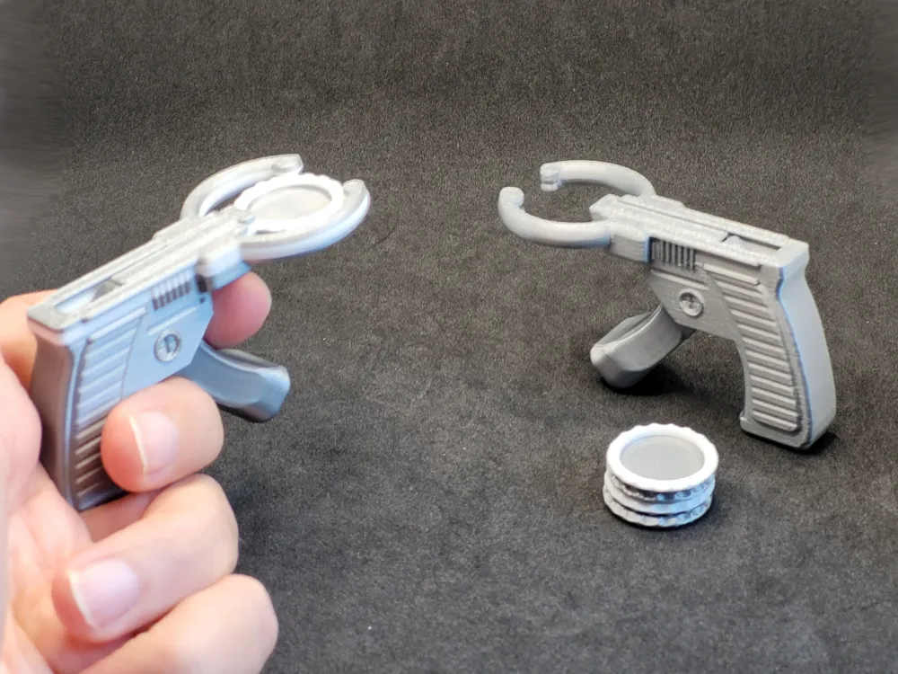 Disc Modek Mini Disc Railgun / long range launcher – Kostenloses 3D-Druckmodell ...