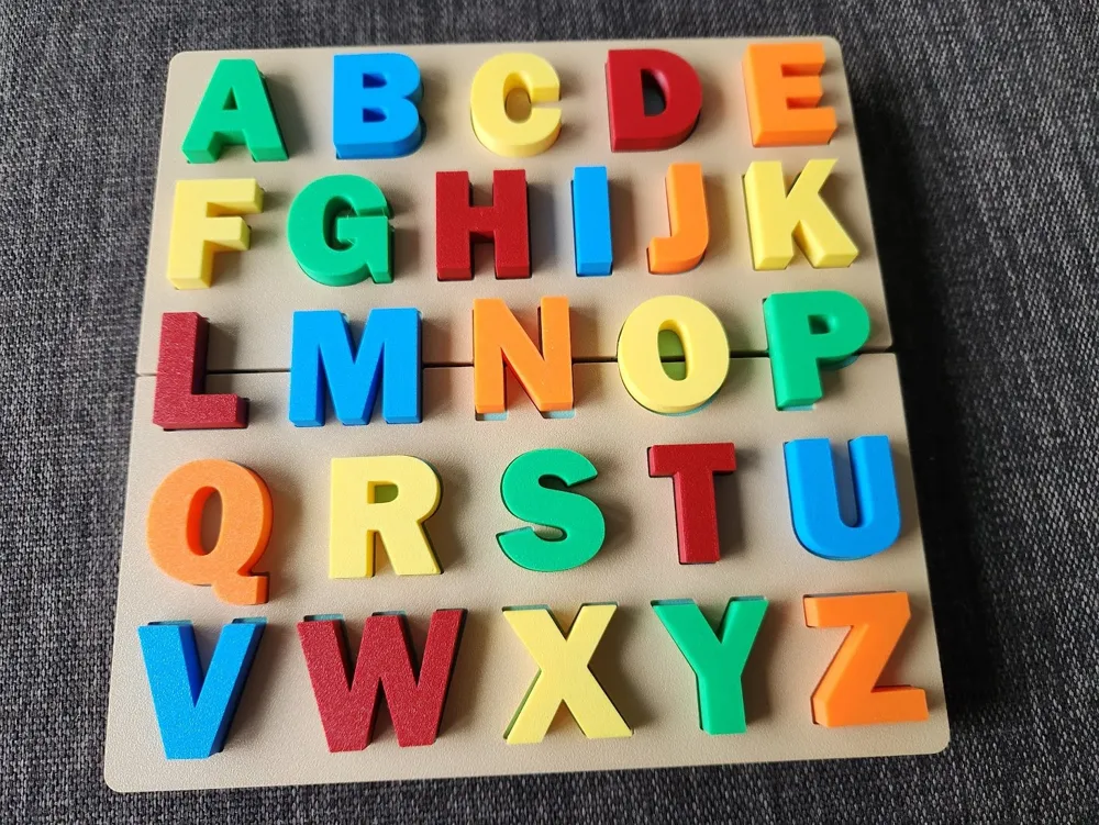 Alphabet in box - Free 3D Print Model - MakerWorld