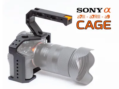 Sony a9 a7iii Cage with handles