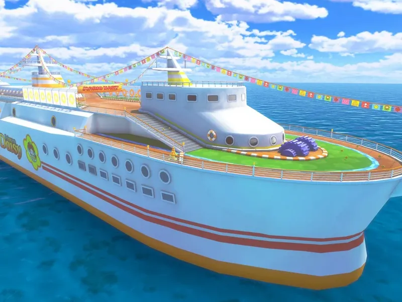 Daisy Cruiser Mario Kart