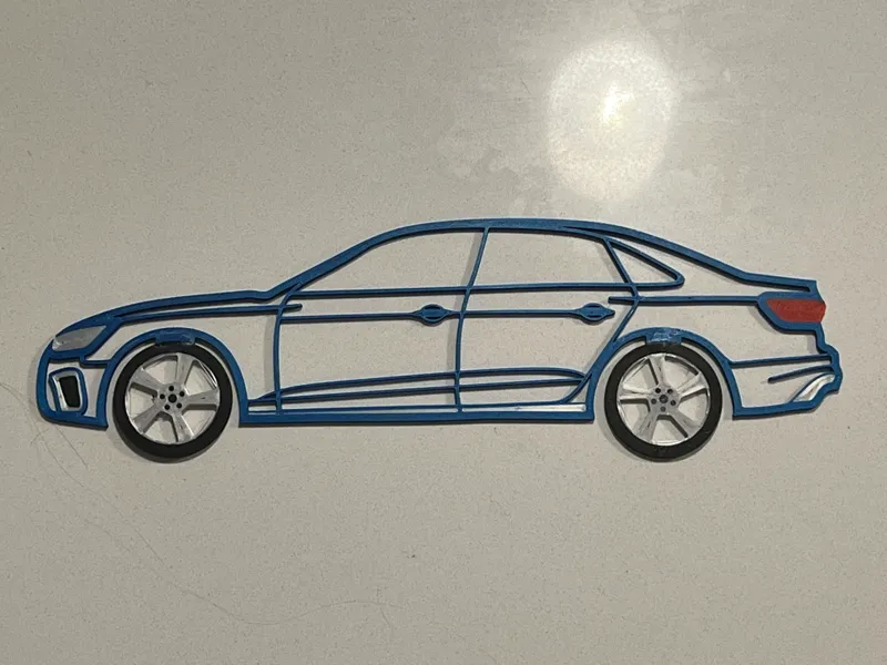 B9.5 Audi S4 Silhouette