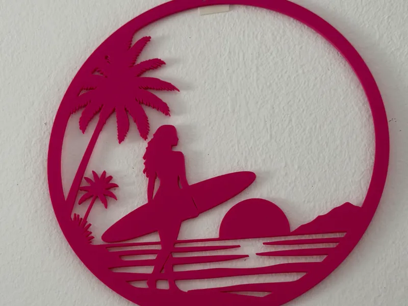 Cadre femme déco longboard