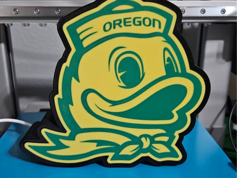 Oregon Ducks The Duck Light Box