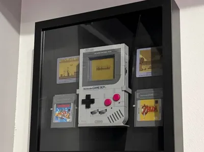 Supports for L. Gameboy for IKEA SANNAHED (25x25)