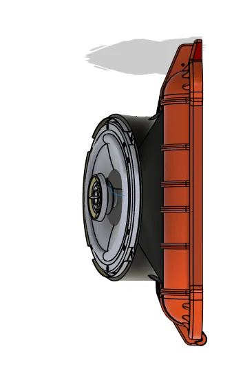 Soporte: apache 2800 dual 6.5" speaker mount — vista de referencia 3