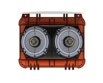 Soporte: apache 2800 dual 6.5" speaker mount — vista de referencia 5