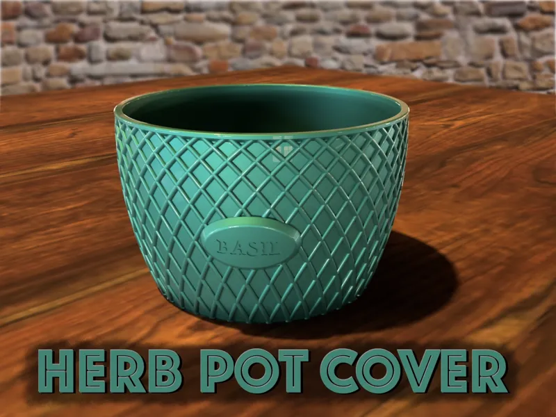Herb Pot Cover